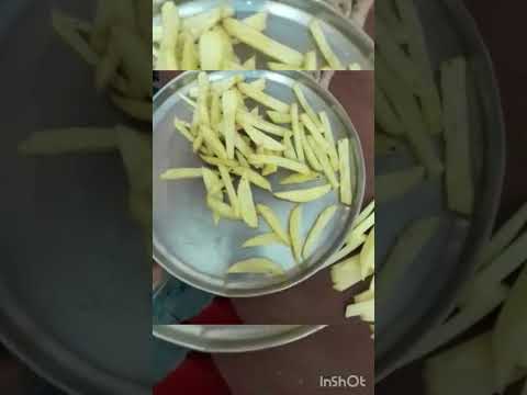 crispy French fries..#homemade #frenchfries #crispy