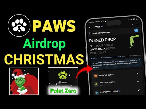 Paws Airdrop Point 0 | Paws Christmas Task Free Claim | Stolen Paws Recover Process | Paws New Task