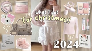 what I got for christmas 2024!♡ vivienne westwood, jelly cats, pandora (christmas haul)