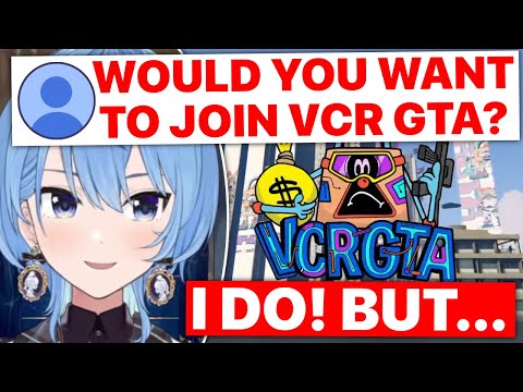 Suisei Wants To Try VCR GTA... But Has No Time (Hoshimachi Suisei /Hololive) [Eng Subs]