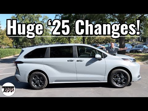 *1st Look* HUGE 2025 Toyota Sienna Changes!