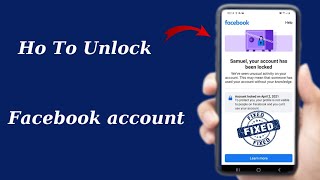 How to unlock facebook account / Unlock facebook account / Facebook account locked how to unlock