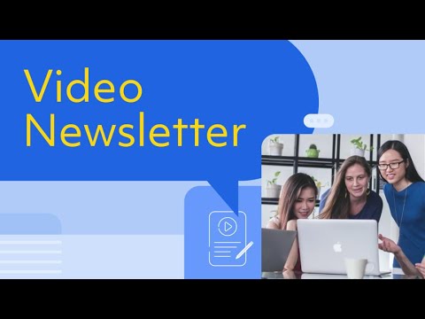 Video Newsletter - Video Template - Company Culture Video Template