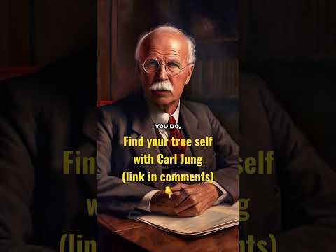 Carl Jung on discovering your true identity 🤔 #psychology #carljung #philosophy