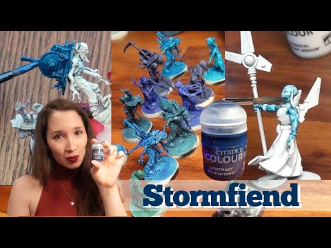 Stormfiend - Blue Contrast Paint Review