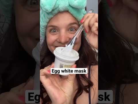 EGG WHITE FACE MASK