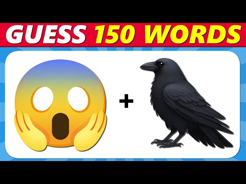 Guess the WORD by Emojis? 🤔 Emoji Quiz (150 Words)