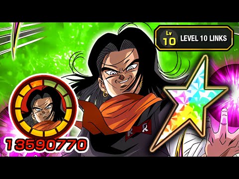 100% NEW STR TUR HELL FIGHTER 17 LEVEL 10 LINKS! Dragon Ball Z Dokkan Battle