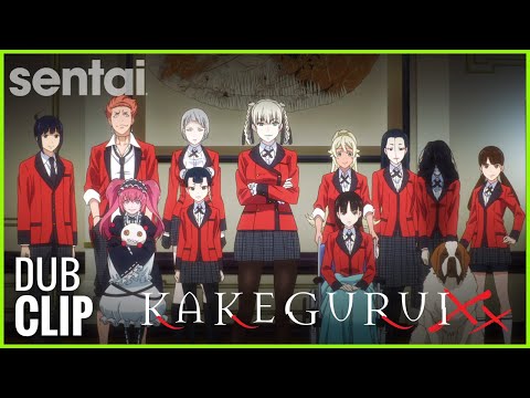 Kakegurui XX Official Dub Clip 1