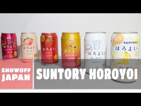 Japanese Alcoholic Drink | Suntory Horoyoi | Kanpai!