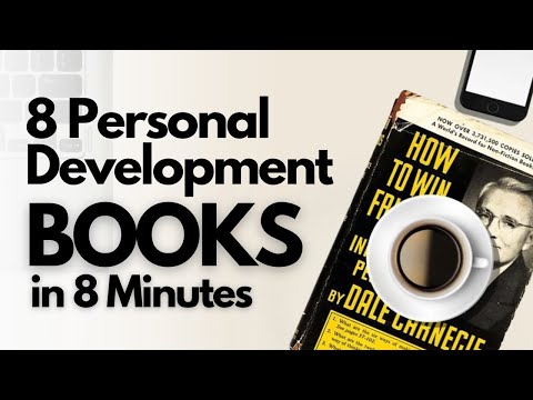 8 Personal Development Books in 8 Minutes (Key Takeaways)