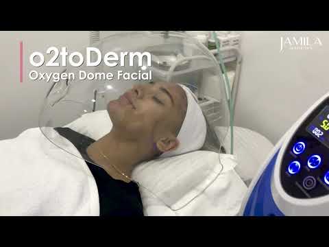 O2toDerm Oxygen Dome Facial at Jamila Aesthetics with Christine Samson