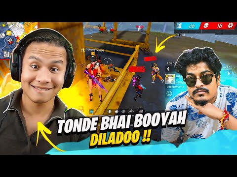 Tonde Bhai & Ug Ayush Last Zone Booyah Hoga K Top 1 Nepal Bangladesh  - Free Fire Max Gyan Gaming