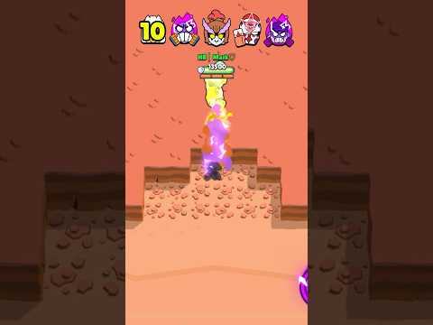 Which BRAWLERS can PASS the MOST WALLS!?😳🔥 #brawlstars #shorts