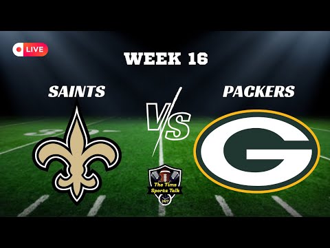 LIVE! MNF! New Orleans Saints Vs Green BayPackes! Play By Play / Analysis