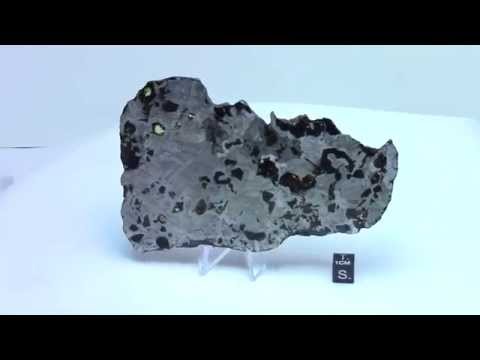 Seymchan Meteorite (slice) - 140.4 g