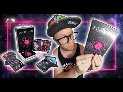 Solus: Lost - Unboxing A Brand New Solo Expandable Card Game!