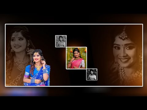 Weeding album style photo editing tutorial/picksart photo editing tutorial Kannada☝☝