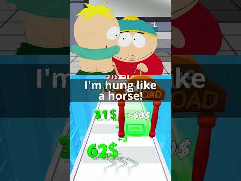 Eric MEASURES the BOYS?! 😱😳 #southpark #game #shorts (Season 15 Episode 4 - T.M.I)