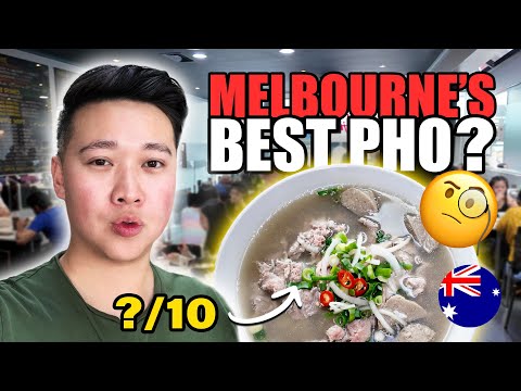 The BEST PHO in Melbourne | ??? | Do you agree? 🍜🧐