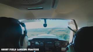 Short Field and 360 overhead approaches - Cessna 152 with ATC COMMS