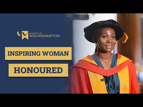 Honorary Award presented to inspiring woman tackling female genital mutilation | #WLVGrad