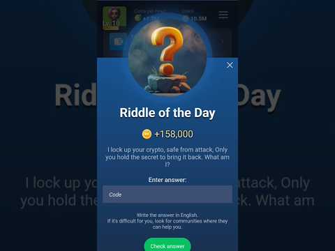 X Empire  Riddle of the day |Riddle of the day 27 september |