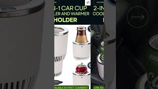 2-in-1 Car Cup Cooler Warmer Smart Car Cup Mug Holder #trendingshorts #shorts #viralshorts