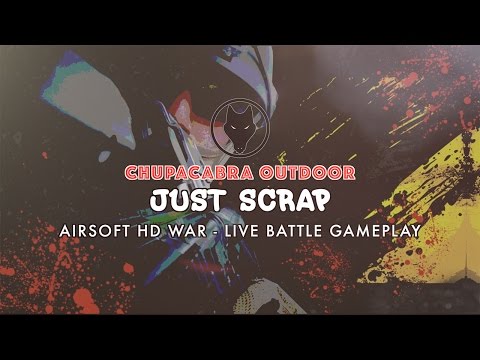 JUST SCRAP | Airsoft HD War, Live Battle Gameplay (Tokyo Marui HK416D)