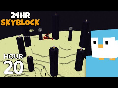 24 Hour Skyblock: Episode 20 - The End