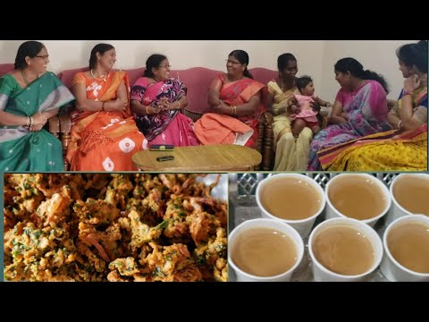 Vlog friends తో సరదాగా ఒకరోజు | Before Lockdown | crispy palakura onion Pakodi | Tea | spinach