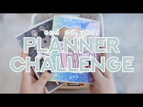 End of Year Planner Challenge???