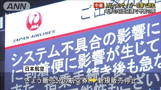 JALへのサイバー攻撃で遅れ 年末の羽田空港で不安の声(2024年12月26日)