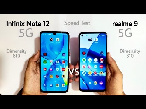 Infinix note 12 5G vs Realme 9 5G Speed Test & Comparison | Bilkul Mat Kharidna ❌🤦🏼‍♂️