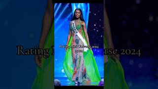 Rating Miss Universe 2024 evening gowns #missuniverse #pageant  #rating #pageant #missuniverse2024