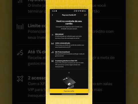 QUAL O REQUISITO PARA PEDIR O CARTÃO XP VISA INFINITE? #XP