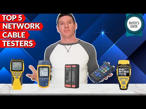 TOP 5 NETWORK CABLE TESTERS FOR 2024 - ULTIMATE BUYER'S GUIDE