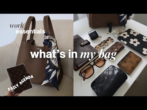 What's In My Work Bag & How I Stay Organised 👜 | Songmont Song Bag ad