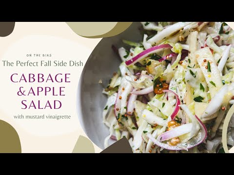 Cabbage Apple Salad Video