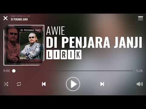 Awie - Di Penjara Janji [Lirik]