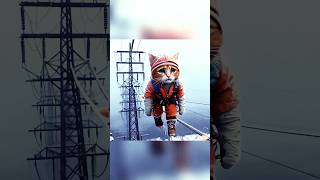 Most Dangerous Electric Work Amazing video #shorts