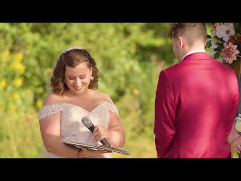 Carrie & Paul's Wedding Ceremony :: The 1932 Barn :: AO&JO Photography and Videography [a7siii]