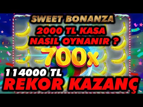 SWEET BONANZA 💥 2000 TL KASA NASIL OYNANIR 114000 TL REKOR KAZANÇ 💥💰 #sweetbonanza #slot #casino