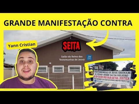 Grande Manifestação Contra Seita Testemunhas de Jeová 02/11 Zona Sul do Rio EP 166 #areligiaocerta