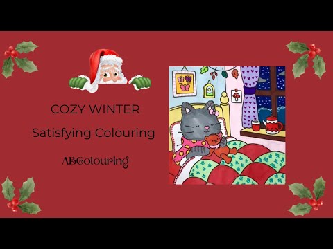 COZY WINTER SATISFYING COLOURING | ABColouring |