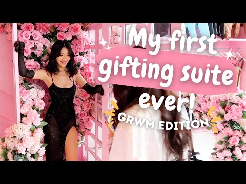 GRWM: MY FIRST GIFTING SUITE EXPERIENCE 💗 #prettylittlething #grwm #vlog