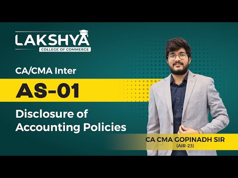 AS  1 ||  CA /CMA INTER || BY CA CMA GOPINATH SIR (AIR 23)