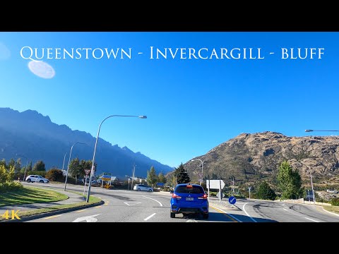 Driving From Queenstown To Invercargill & Bluff | Drive Southland | New Zealand Driving Tour 4K