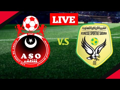 ASO Chlef vs JS Saoura live football score result| Algeria ligue | 2024