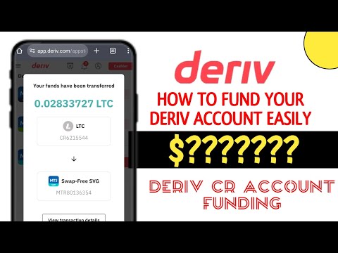 How to deposit in deriv 2024 || Deriv Synthetic Account Funding || How to fund deriv account